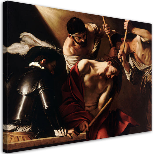 Paveikslas ant drobės, Caravaggio, Karūnavimas erškėčiais