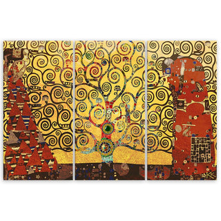 Trijų dalių paveikslas ant drobės, G.Klimt, Medis Paveikslai ant drobės Gera namie - Geranamie.lt
