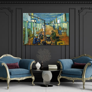 Paveikslas ant drobės, V. van Gogh, Arlio ligoninės palata Paveikslai ant drobės Gera namie - Geranamie.lt