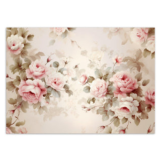Fototapetai, Shabby Chic stiliaus rožės Tapetai Gera namie - Geranamie.lt