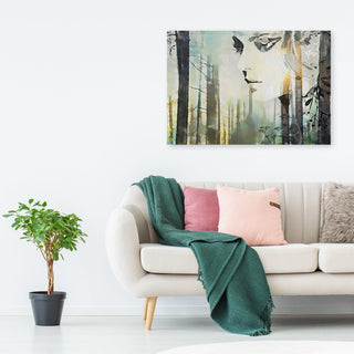 Paveikslas ant drobės, Moteris miške Paveikslai ant drobės Gera namie - Geranamie.lt