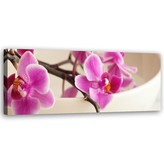 Paveikslas ant drobės, Rožinė orchidėja