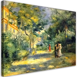 Paveikslas ant drobės, P.A. Renoir, Montmartre sodas Paveikslai ant drobės Gera namie - Geranamie.lt
