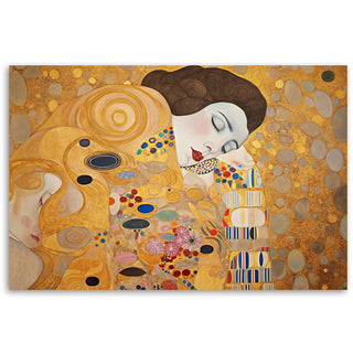 Paveikslas ant drobės, Gustav Klimt, Mieganti graži moteris Paveikslai ant drobės Gera namie - Geranamie.lt