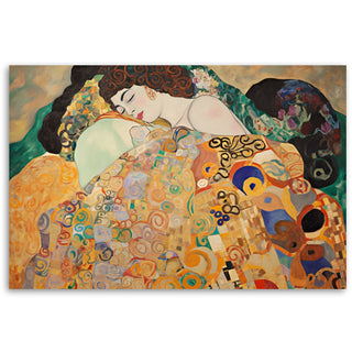Paveikslas ant drobės, Gustav Klimt, Mieganti moteris Paveikslai ant drobės Gera namie - Geranamie.lt