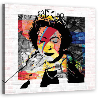 Paveikslas ant drobės, Banksy, Ziggy Bowie Queen Paveikslai ant drobės Gera namie - Geranamie.lt