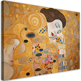 Paveikslas ant drobės, Gustav Klimt, Mieganti graži moteris Paveikslai ant drobės Gera namie - Geranamie.lt