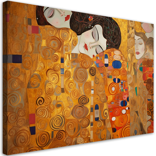 Paveikslas ant drobės, Gustav Klimt, Gražios moterys