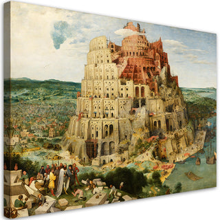 Paveikslas ant drobės, Pieter Bruegel, Babelio bokštas Paveikslai ant drobės Gera namie - Geranamie.lt