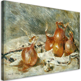 Paveikslas ant drobės, Pierre Auguste Renoir, Svogūnai Paveikslai ant drobės Gera namie - Geranamie.lt