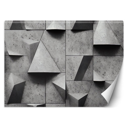 Tapetai, Geometrinės betono figūros 3D