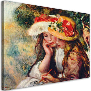 Paveikslas ant drobės, P.A. Renoir, Piešiančios mergaitės Paveikslai ant drobės Gera namie - Geranamie.lt