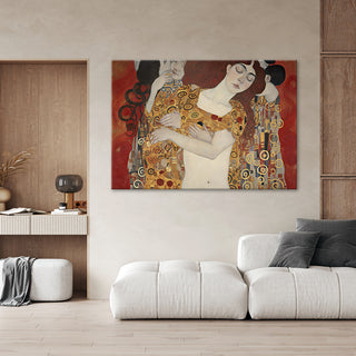 Paveikslas ant drobės, Gustav Klimt, Moterų glėbyje Paveikslai ant drobės Gera namie - Geranamie.lt
