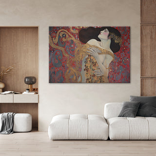 Paveikslas ant drobės, Gustav Klimt, Moters grožis Paveikslai ant drobės Gera namie - Geranamie.lt
