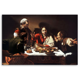 Paveikslas ant drobės, Caravaggio, Vakarienė Emause II Paveikslai ant drobės Gera namie - Geranamie.lt