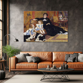 Paveikslas ant drobės, P.A. Renoir, Ponia Charpentier Paveikslai ant drobės Gera namie - Geranamie.lt