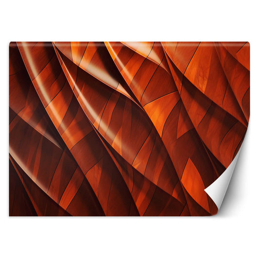 Tapetai, Oranžinė tekstūra 3D