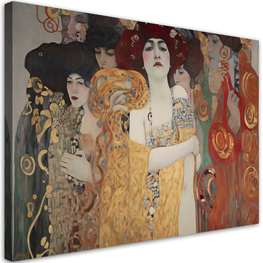 Paveikslas ant drobės, Gustav Klimt, Moterys