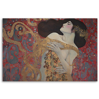 Paveikslas ant drobės, Gustav Klimt, Moters grožis Paveikslai ant drobės Gera namie - Geranamie.lt