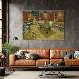 Paveikslas ant drobės, Vincent van Gogh, Naktinė kavinė Paveikslai ant drobės Gera namie - Geranamie.lt
