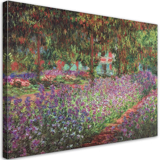 Paveikslas ant drobės, C. Monet, Dailininko sodas Giverny Paveikslai ant drobės Gera namie - Geranamie.lt