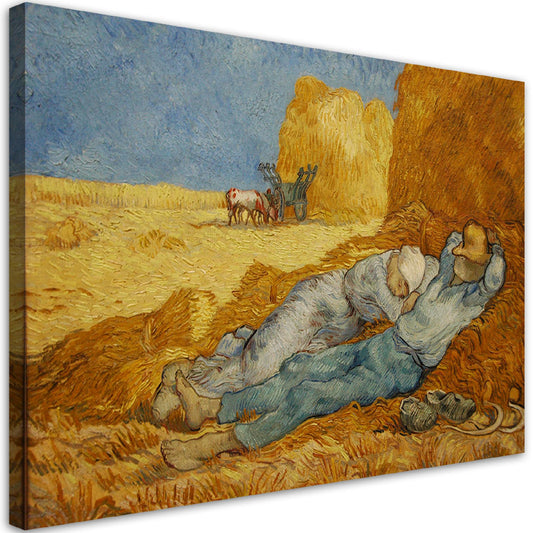 Paveikslas ant drobės, Vincent van Gogh, Siesta