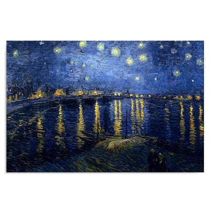 Paveikslas ant drobės, Vincentas van Gogas, Žvaigždėta naktis virš Ronos - Gera namie