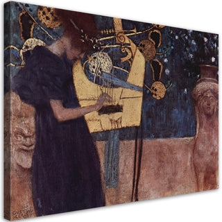 Paveikslas ant drobės, Gustav Klimt, Muzika Paveikslai ant drobės Gera namie - Geranamie.lt