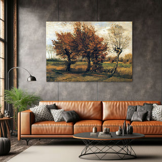 Paveikslas ant drobės,Vincent van Gogh, Rudens peizažas Paveikslai ant drobės Gera namie - Geranamie.lt