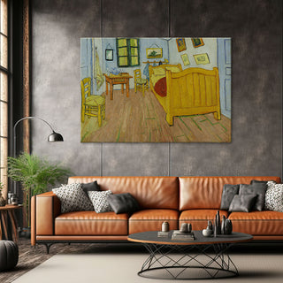 Paveikslas ant drobės, Vincent van Gogh, Miegamasis Arlyje Paveikslai ant drobės Gera namie - Geranamie.lt