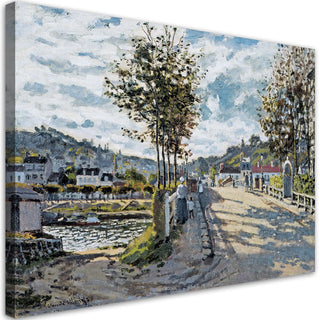 Paveikslas ant drobės, C. Monet, Bougival tiltas Paveikslai ant drobės Gera namie - Geranamie.lt