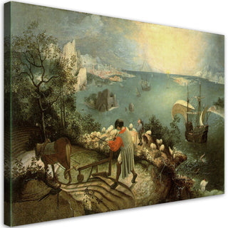 Paveikslas ant drobės, Pieter Bruegel, Ikaro kritimas Paveikslai ant drobės Gera namie - Geranamie.lt