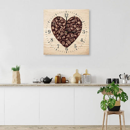 Sieninis laikrodis, Kavos pupelių širdis - Gera namie