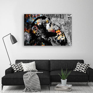 Paveikslas ant drobės, Banksy, Beždžionė Paveikslai ant drobės Gera namie - Geranamie.lt