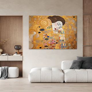 Paveikslas ant drobės, Gustav Klimt, Mieganti graži moteris Paveikslai ant drobės Gera namie - Geranamie.lt