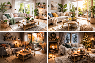 dekoras pagal metų laikus