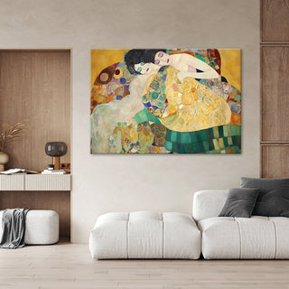 Paveikslas ant drobės, Gustav Klimt, Mergelės išpardavimas Paveikslai ant drobės Gera namie - Geranamie.lt