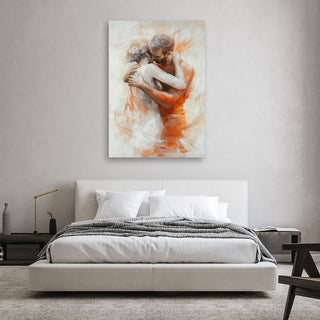 Paveikslas ant drobės, Poros apsikabinimasPaveikslai ant drobės Gera namie - Geranamie.lt