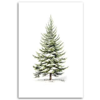 Picture on canvas, Christmas tree