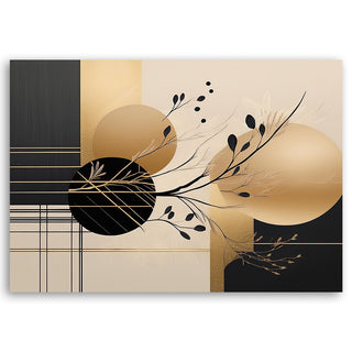 Canvas print, Geometric harmony of branches