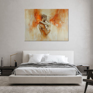 Paveikslas ant drobės, Liepsnojanti poros aistraPaveikslai ant drobės Gera namie - Geranamie.lt