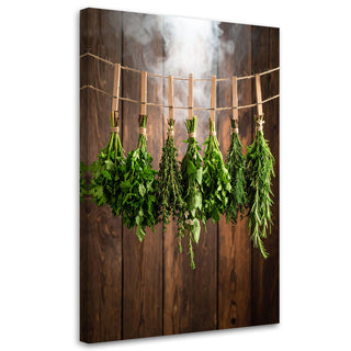 Paveikslas ant drobės, Džiovintos prieskoninės žolelės Nr. 1 Paveikslas ant drobės, Herbs spices Paveikslai ant drobės Gera namie - Geranamie.lt