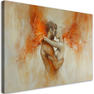 Paveikslas ant drobės, Liepsnojanti poros aistraPaveikslai ant drobės Gera namie - Geranamie.lt