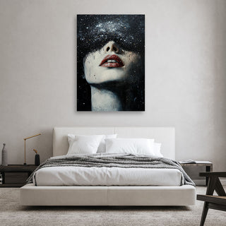 Paveikslas ant drobės, Moters atodūsis tamsoje Paveikslai ant drobės Gera namie - Geranamie.lt