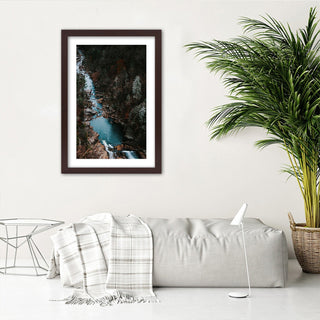 Print "River in the forest" in a frame