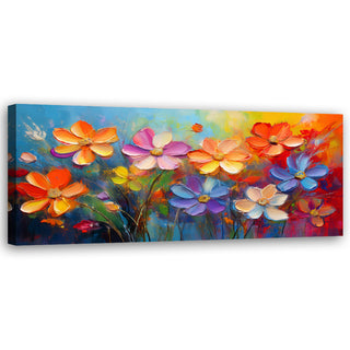 Paveikslas ant drobės, Ryškių žiedų šokis Paveikslai ant drobės Gera namie - Geranamie.lt