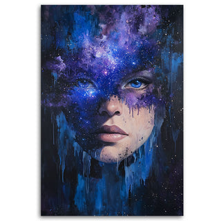 Paveikslas ant drobės, Kosminė moteris Paveikslai ant drobės Gera namie - Geranamie.lt