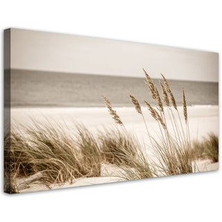 Paveikslas ant drobės, Pajūrio kopos sepijoje Paveikslai ant drobės Gera namie - Geranamie.lt