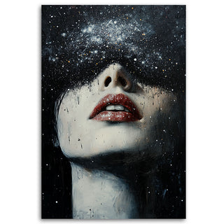 Paveikslas ant drobės, Moters atodūsis tamsoje Paveikslai ant drobės Gera namie - Geranamie.lt