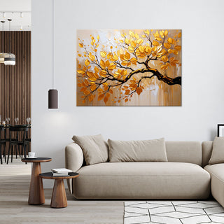 Paveikslas ant drobės, Rudens aukso šakelė Paveikslai ant drobės Gera namie - Geranamie.lt